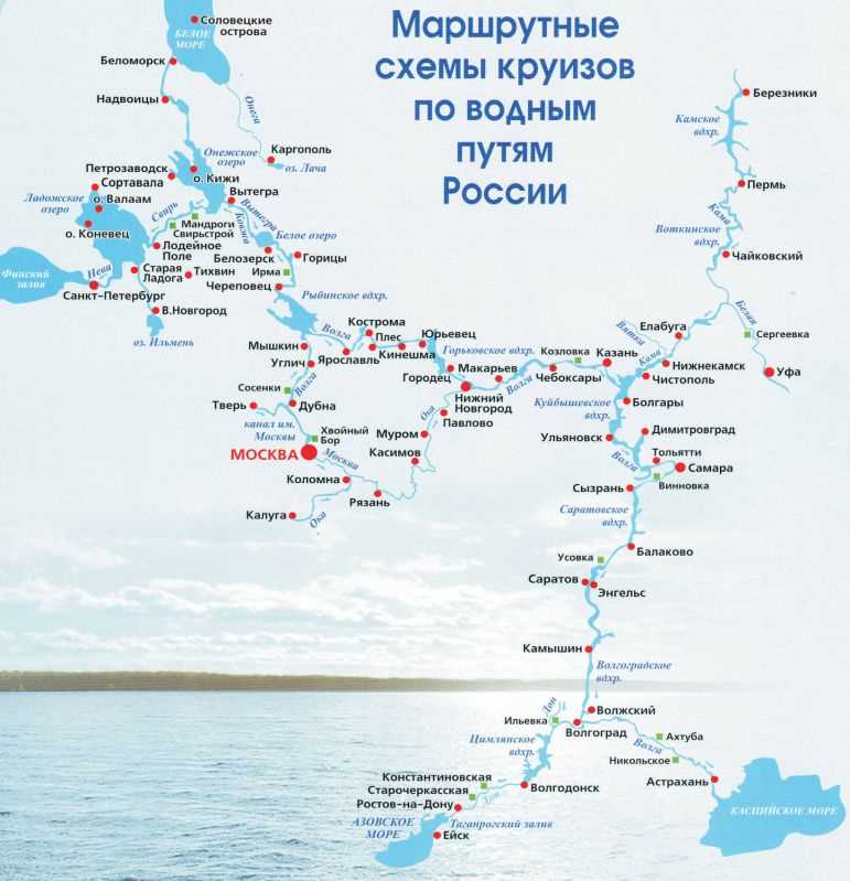 Российские порты, которые ждут пассажиров морских круизов