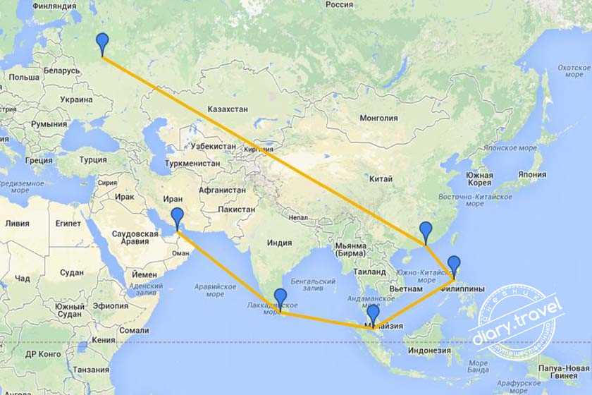 Увлекательный маршрут по странам Азии: программа путешествия и особенности тура